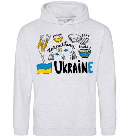 Чоловіча толстовка (худі) Ukraine symbols