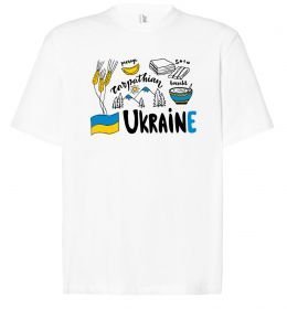 Футболка Оверсайз Ukraine symbols