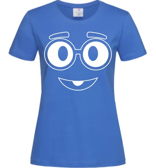 Жіноча футболка Ботанік Яскраво-синій фото