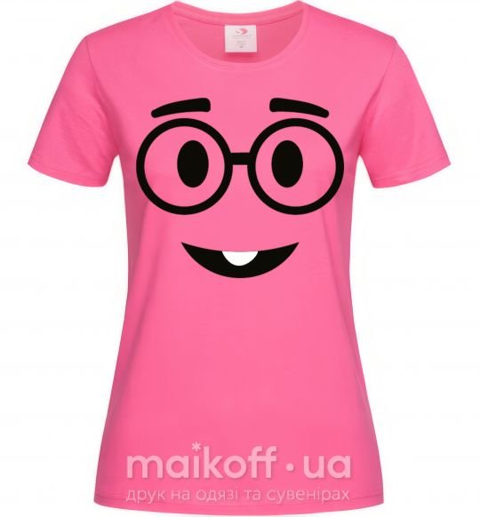 Жіноча футболка Ботаник Яскраво-рожевий фото