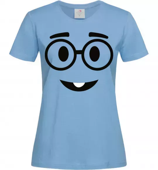 Жіноча футболка Ботанік Блакитний фото