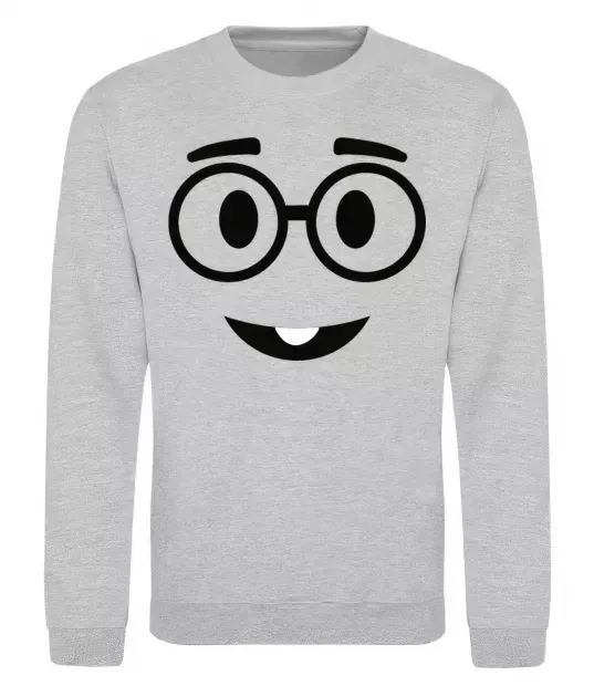 Свитшот Ботанік Серый меланж фото