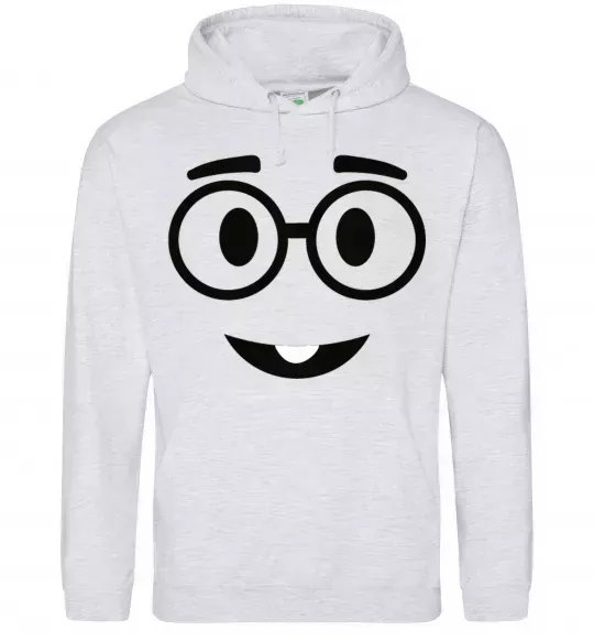 Жіноча толстовка (худі) Ботанік Сірий меланж фото