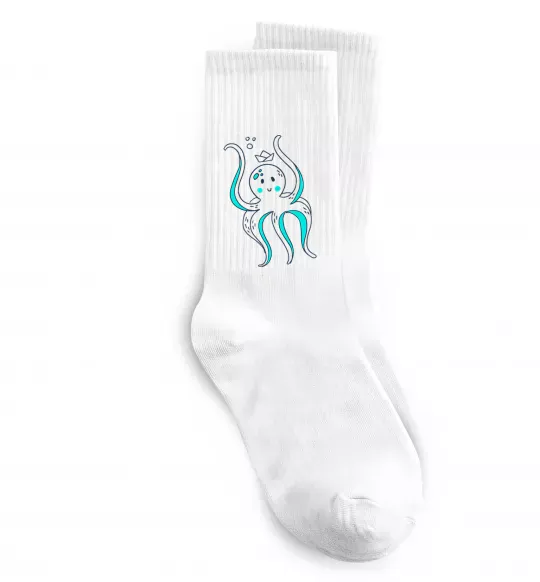 Носки Восьминіг в панамі Белый фото
