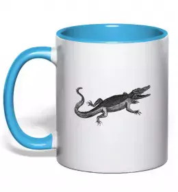 Чашка с цветной ручкой