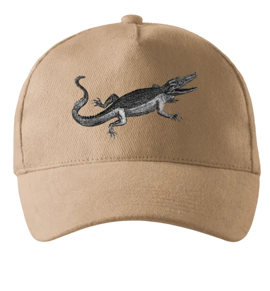 Кепка Крокодил сірий Песочный фото