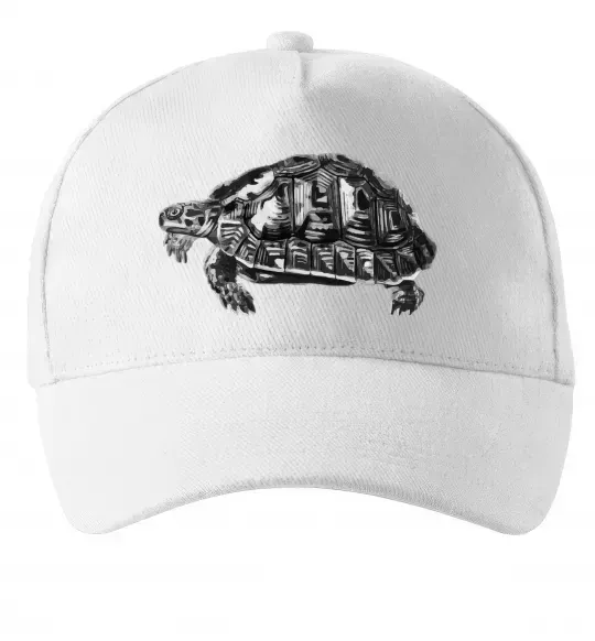 Кепка Черепаха сіра Білий фото