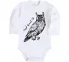 Детский боди Great horned owl Белый Детский боди Great horned owl Белый фото