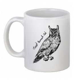 Чашка керамическая Great horned owl Чашка керамическая Great horned owl