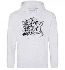 Женская толстовка (худи) Сова зла Черный фото