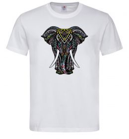 Чоловіча футболка Різнокольоровий слон