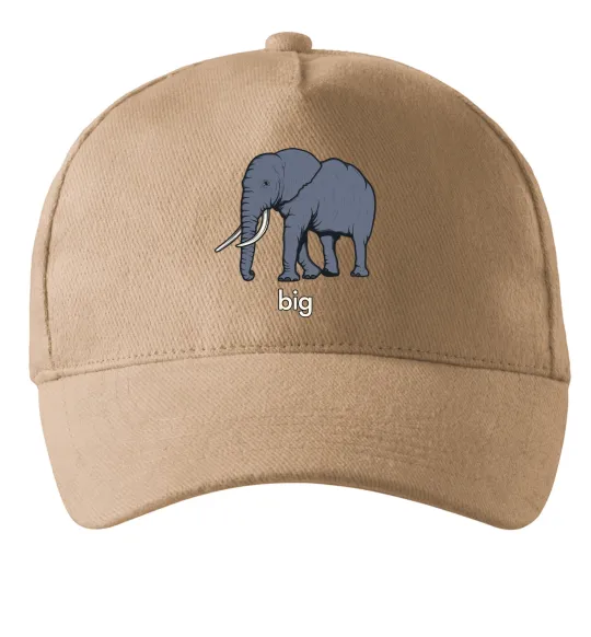 Кепка Big Песочный фото