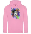 Чоловіча толстовка (худі) Bright lion butterfly Рожевий фото
