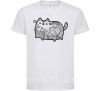 Дитяча футболка Хинди котик 2 Білий фото