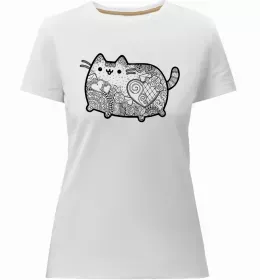 Женская премиум футболка