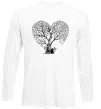 Лонгслів Tree heart Білий фото