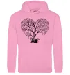 Чоловіча толстовка (худі) Tree heart Рожевий фото