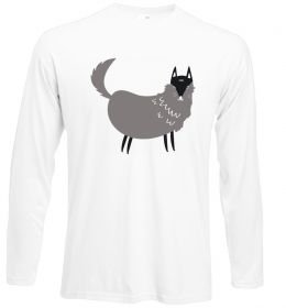 Лонгслив Смішний вовк