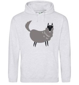 Мужская толстовка (худи) Смішний вовк