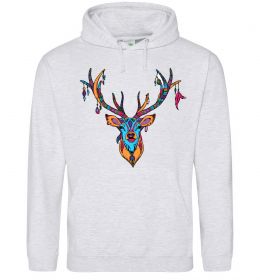 Мужская толстовка (худи) Олень бохо стиль