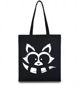 Эко-сумка Малюнок єнота Бежевый фото