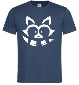 Чоловіча футболка Єнот білий Чоловіча футболка Єнот білий