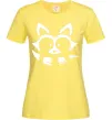 Женская футболка Єнот білий Лимонный Женская футболка Єнот білий Лимонный фото