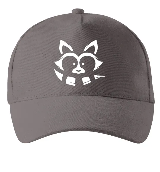 Кепка Єнот білий Серый фото