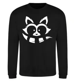 Свитшот Racoon Черный фото