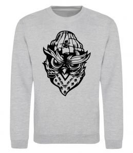 Свитшот Сова чорним