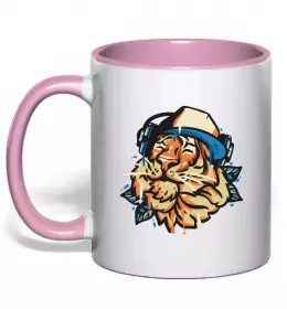 Чашка з кольоровою ручкою