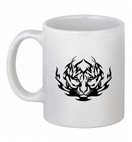 Чашка керамическая Тигр вогонь