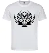 Мужская футболка Тигр вогонь Белый фото