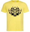 Мужская футболка Тигр вогонь Лимонный фото