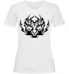 Жіноча футболка Тигр как огонь Білий фото