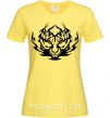 Женская футболка Тигр как огонь Лимонный фото