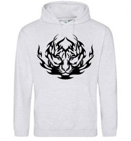 Чоловіча толстовка (худі) Тигр вогонь