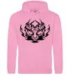 Жіноча толстовка (худі) Тигр вогонь Рожевий фото