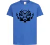 Дитяча футболка Тигр вогонь Яскраво-синій Дитяча футболка Тигр вогонь Яскраво-синій фото