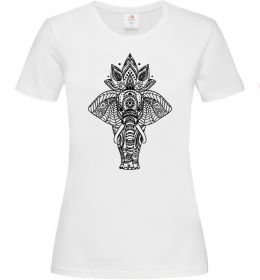 Женская футболка Слон хінді