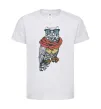 Дитяча футболка Owl style Білий фото