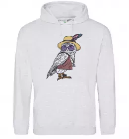 Женская толстовка (худи) Сова зла Черный фото