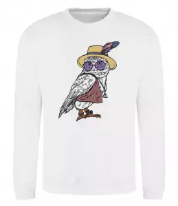 Свитшот Сова зла Черный фото