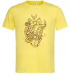Чоловіча футболка Серце механічне Лимонний фото