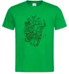 Чоловіча футболка Серце механічне Зелений фото