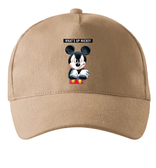 Кепка Wat's up Mikey Пісочний фото