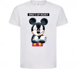 Детская футболка Mickey підморгує Черный фото