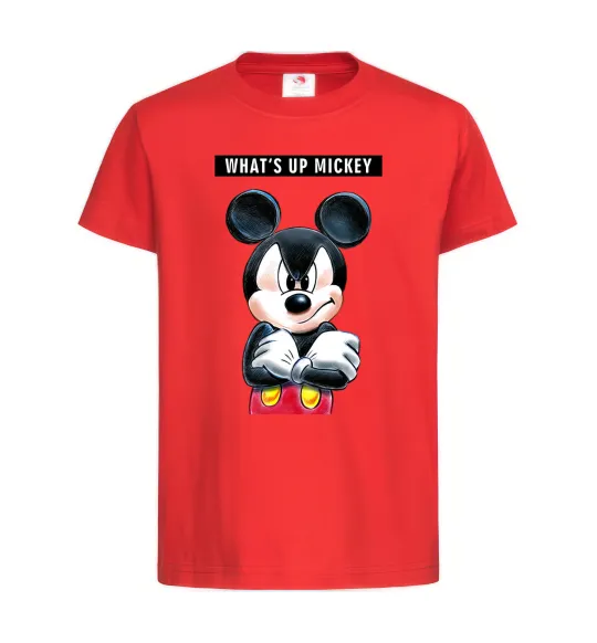 Дитяча футболка Wat's up Mikey Червоний фото