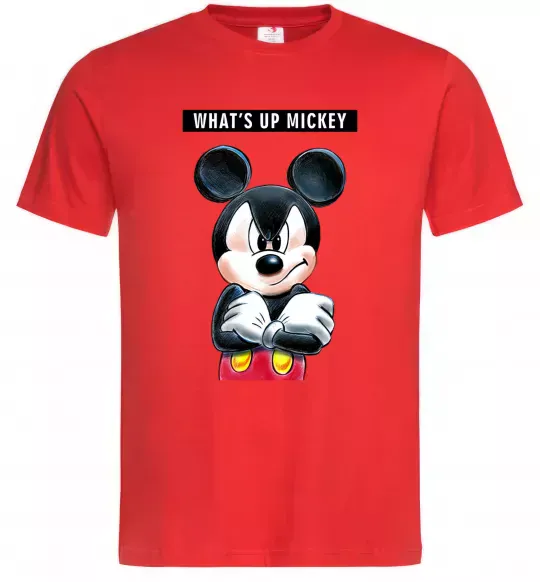 Чоловіча футболка Wat's up Mikey Червоний фото