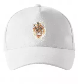 Кепка Lion paint Белый фото